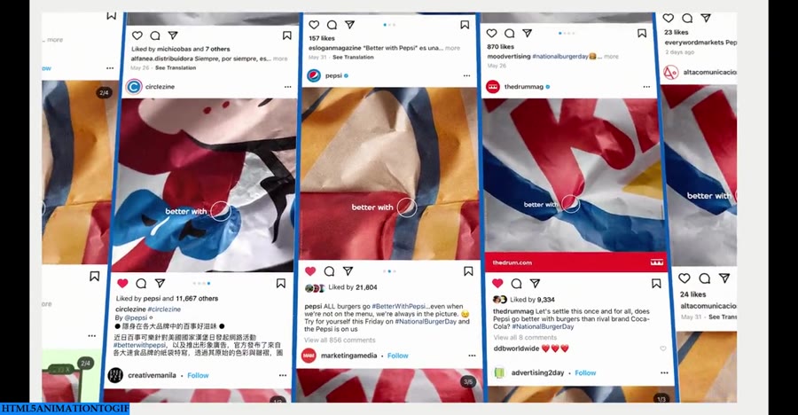 Burger wraps, social-first